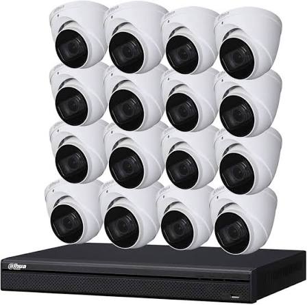 Lot de 16 caméra Dahua 2mégapixels
