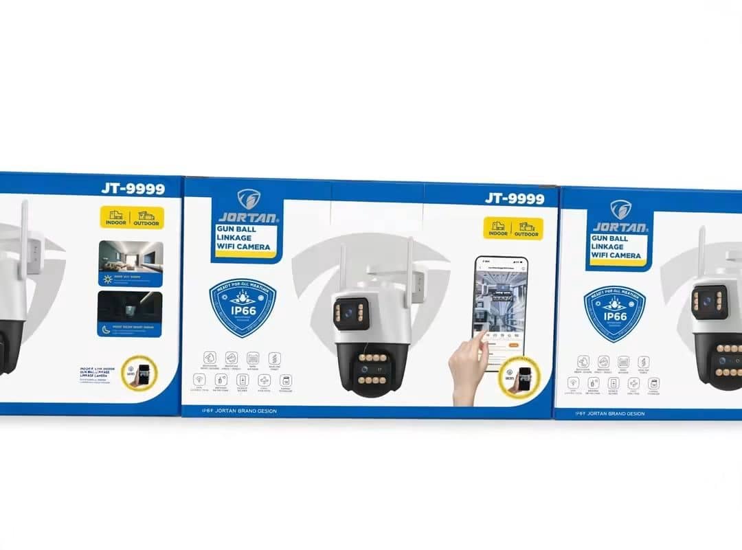 Caméra wifi double objectif