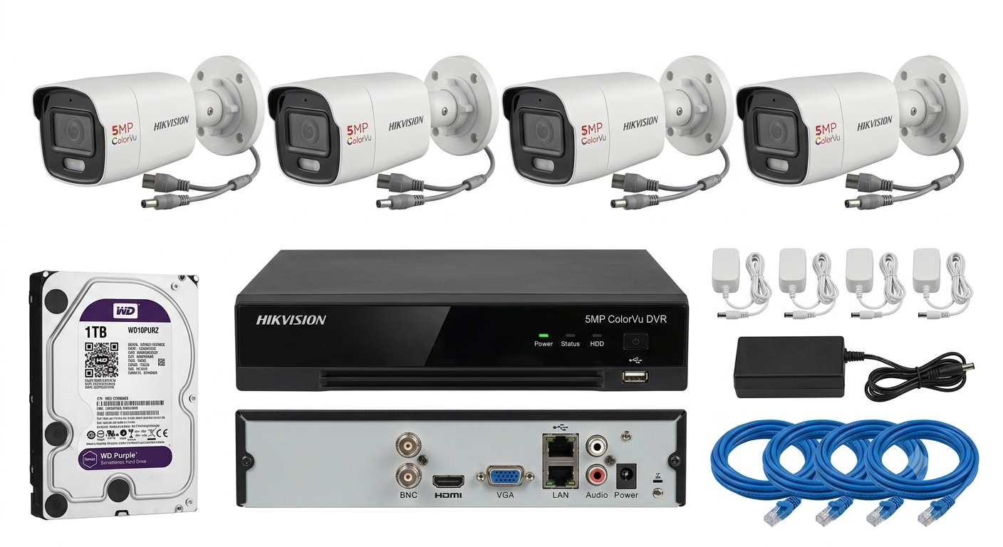 Hikvision ip PeO réseau 5 méga