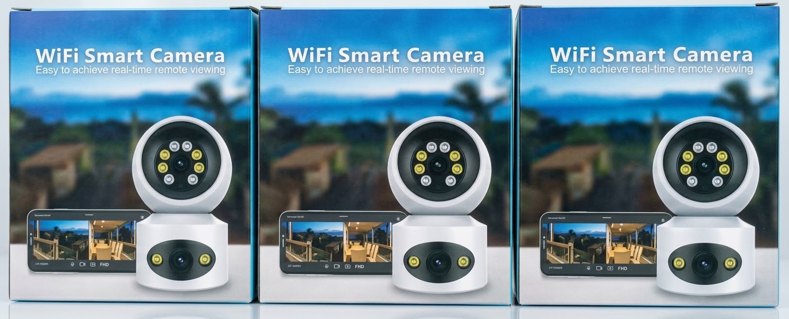Caméra wifi smart double vision